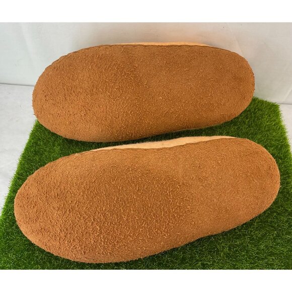New Handmade Felted Wool Slippers By Pandarai Size 35 Made In Kyrgyzstan Orange - Picture 6 of 9